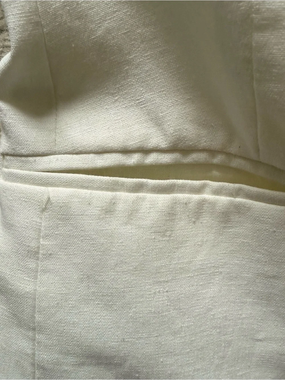 J. Crew Women's Ivory Tailored Single-Button Blazer